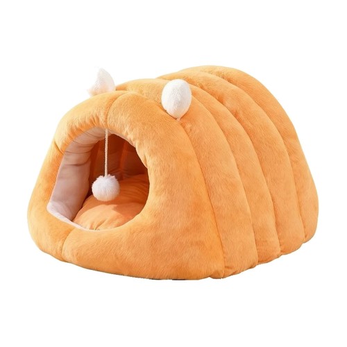 Semi enclosed pet bed padded - semi-enclosed,