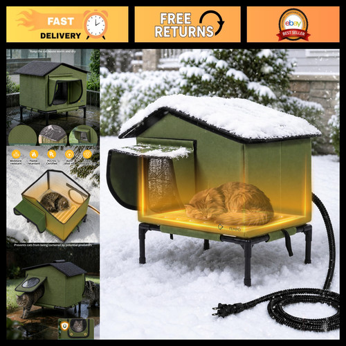 Outdoor heated cat - outdoor,