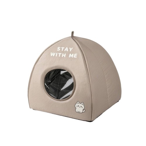 Pet cave with foil window - pet,